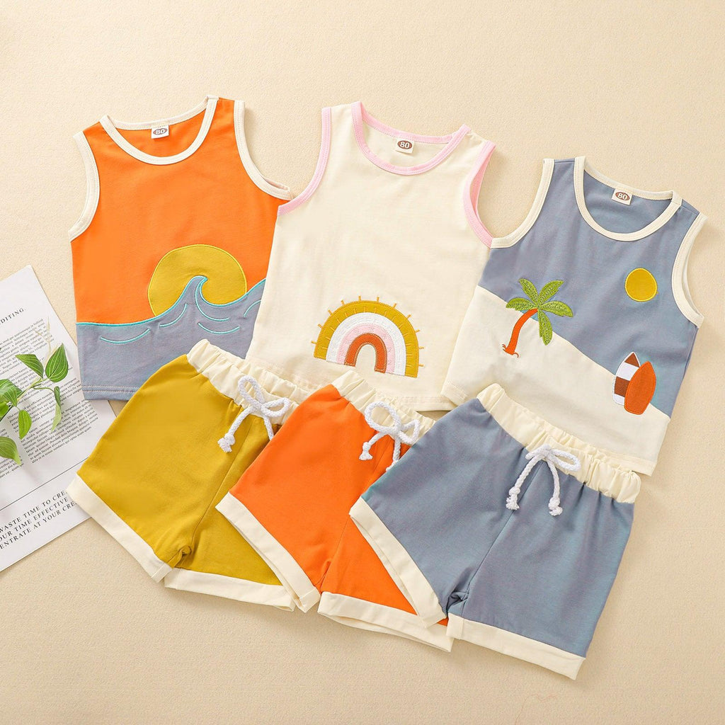 Children's Clothing Summer Cartoon Kids Clothes - Amazitshop