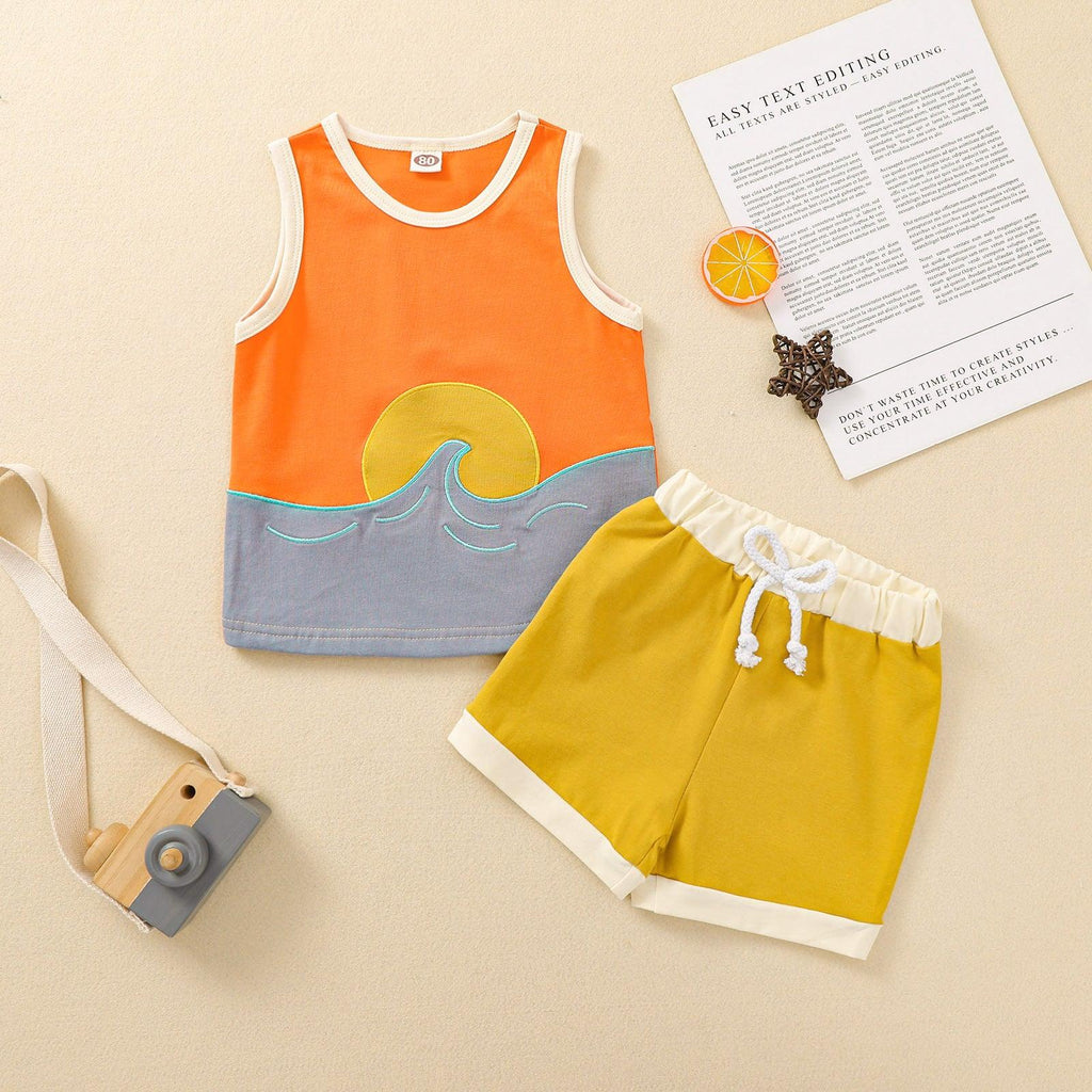 Children's Clothing Summer Cartoon Kids Clothes - Amazitshop