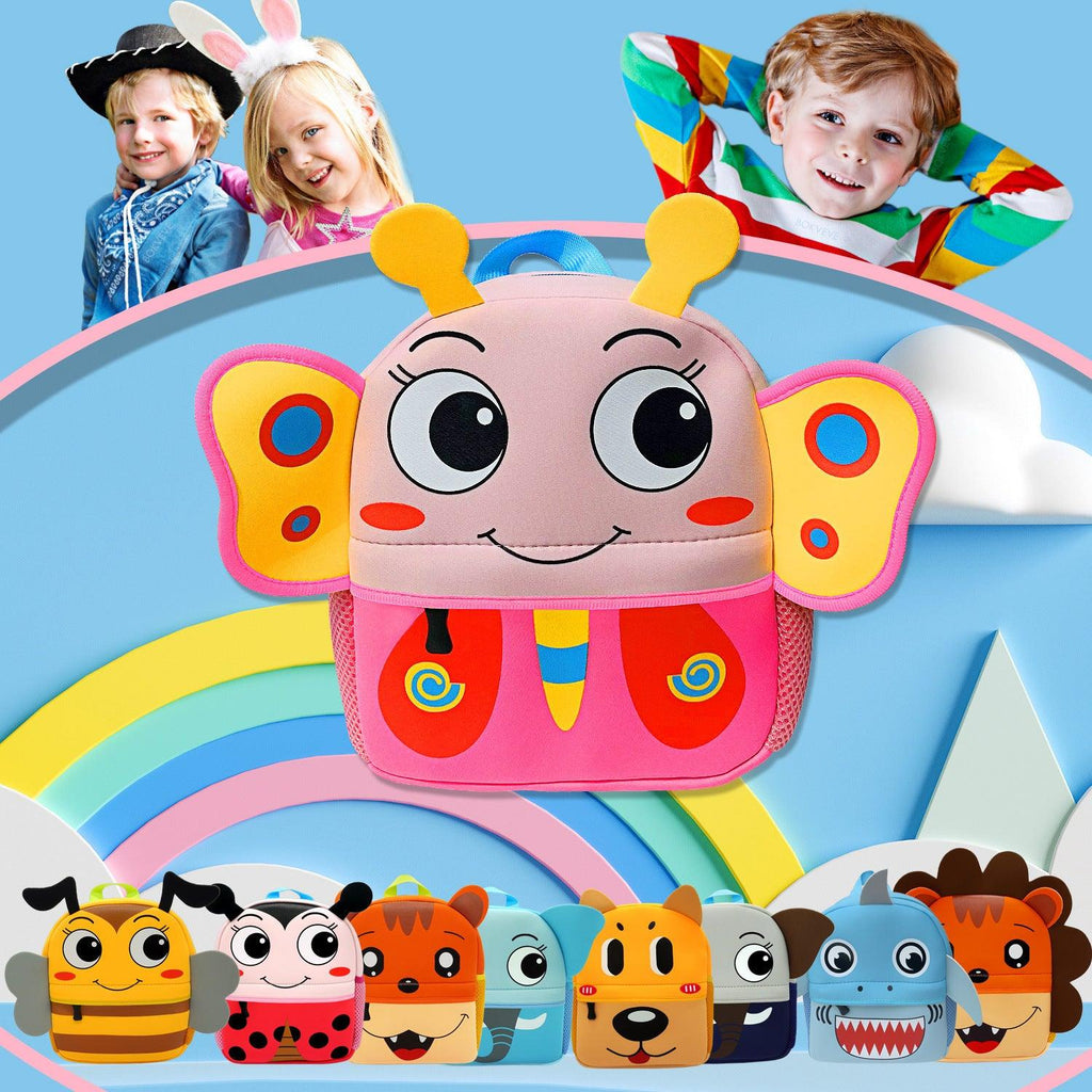 Children's Diving School Bag Cartoon Cute Animal Print Backpack - Amazitshop