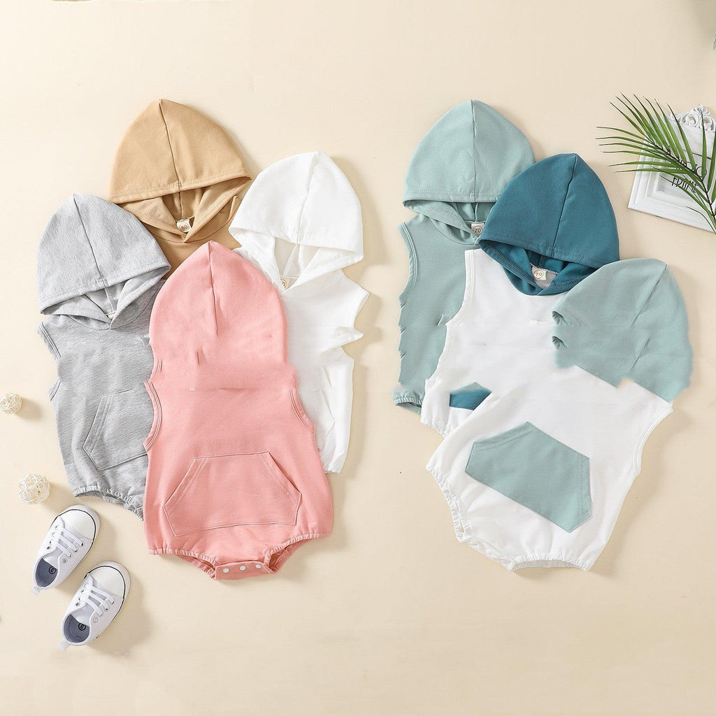 Children's Fashion Hooded Vest Garments - Amazitshop