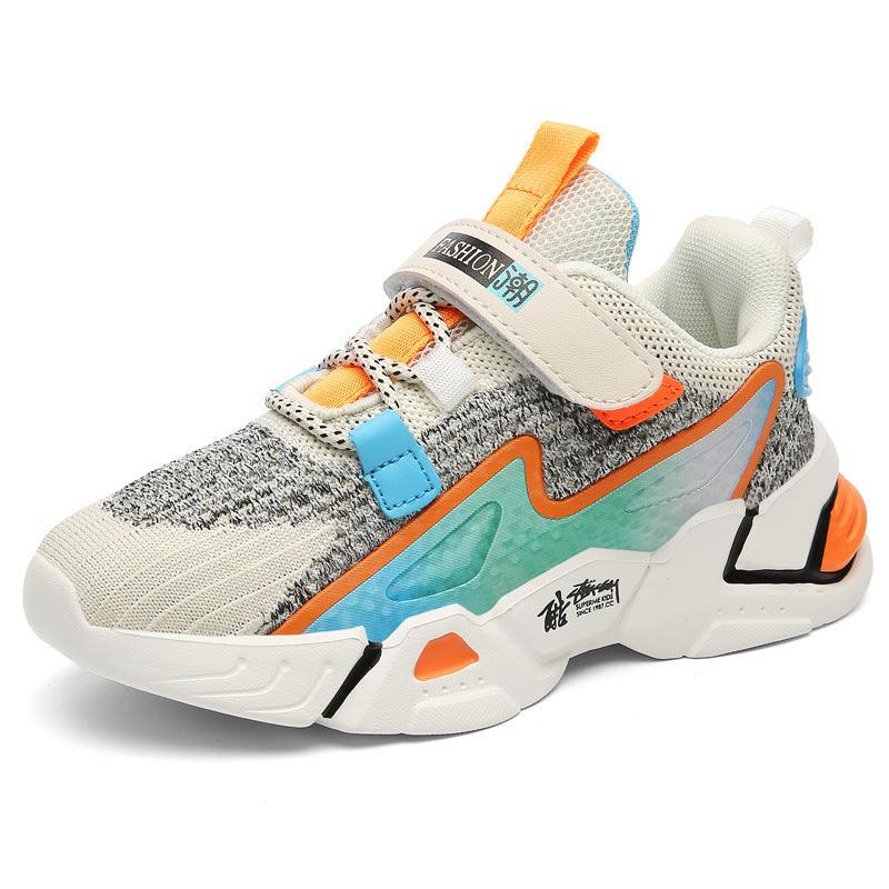 Children's Flying Knit Sneakers, Boys' Casual Sneakers - Amazitshop