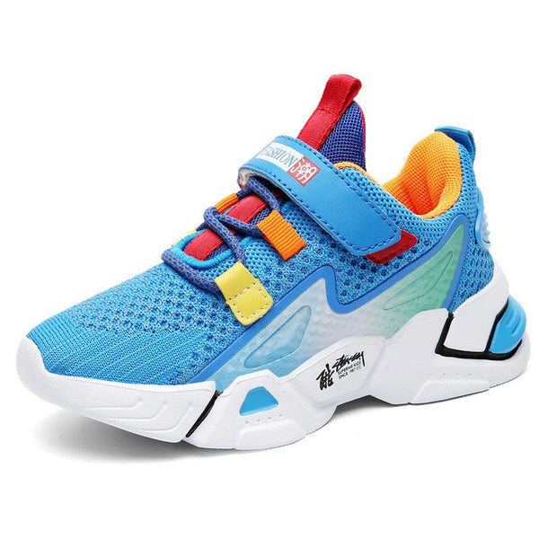 Children's Flying Knit Sneakers, Boys' Casual Sneakers - Amazitshop