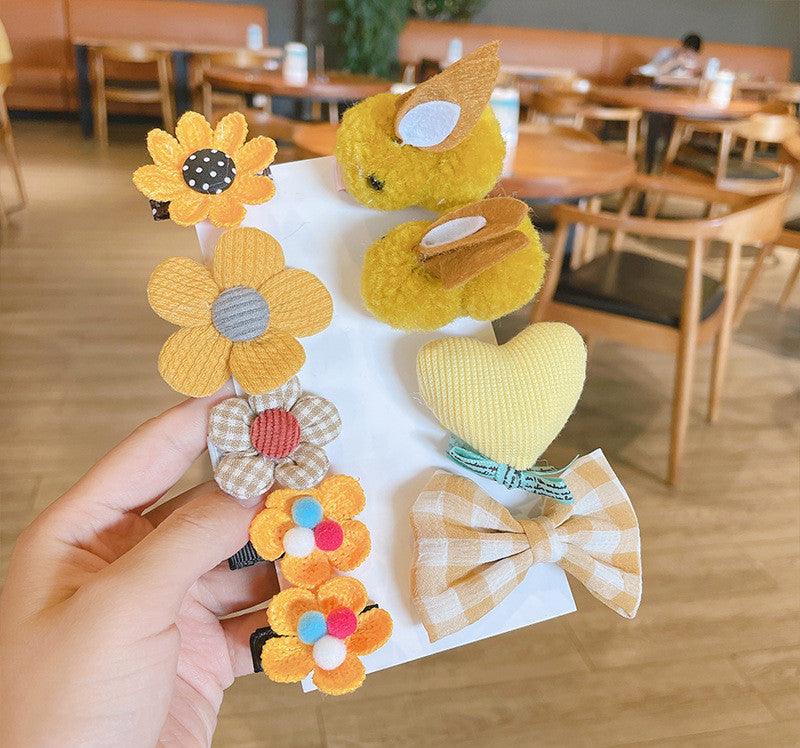 Children's Hair Accessories Net Red Hairpin Girls Bunny Hairpin - Amazitshop