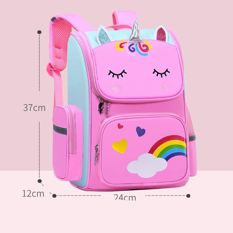 Childrens School Bags Primary School Students Grades 1 to 6 Printing - Amazitshop