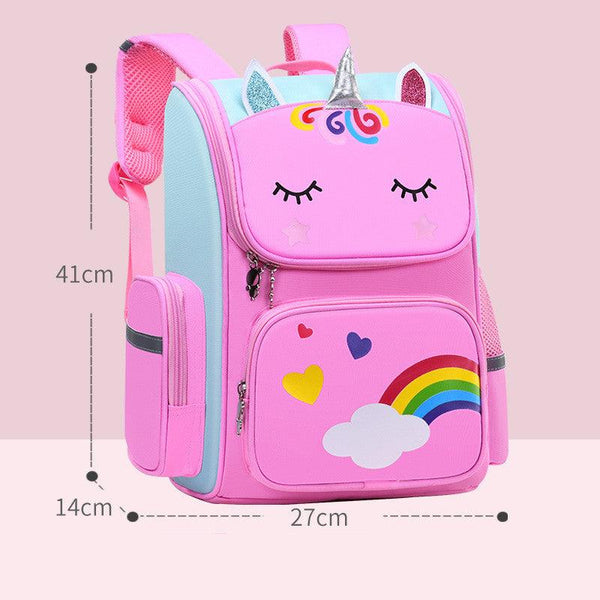 Childrens School Bags Primary School Students Grades 1 to 6 Printing - Amazitshop