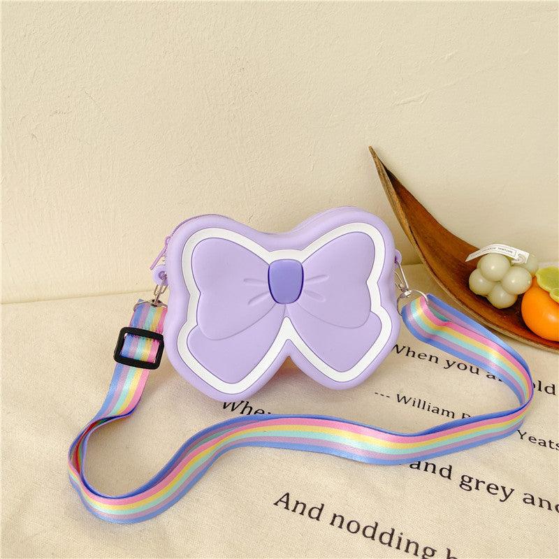Children's Silicone Cute Butterfly Shoulder Bag - Amazitshop