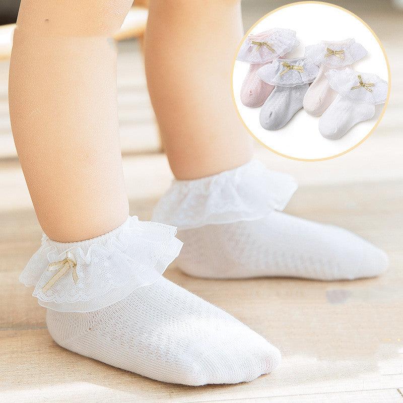 Children's Socks, Baby Girls, Lace Socks, Baby Socks - Amazitshop