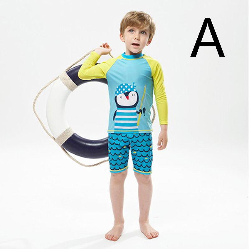 Children's Swimsuit Boys Split Boy Quick - Drying Swimsuit - Amazitshop