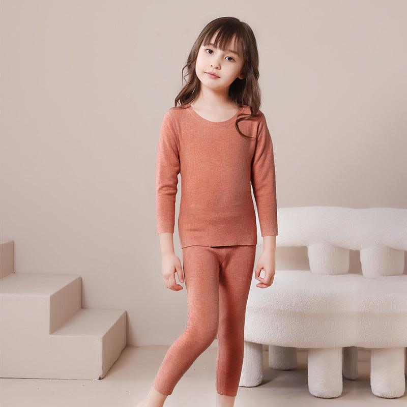 Children's Thermal Wool Silk Underwear Set - Amazitshop