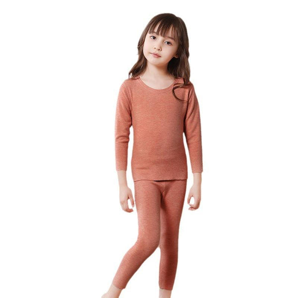Children's Thermal Wool Silk Underwear Set - Amazitshop