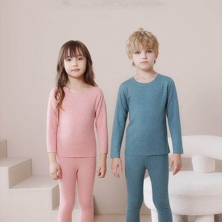 Children's Thermal Wool Silk Underwear Set - Amazitshop