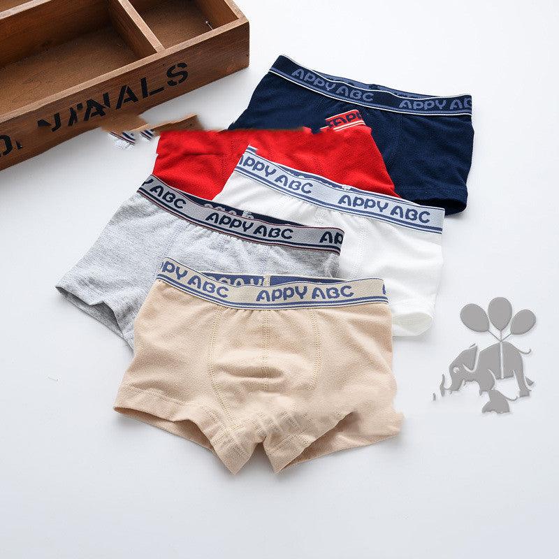 Children's Underwear Boys Baby Cotton ABC Letters 5 - Amazitshop