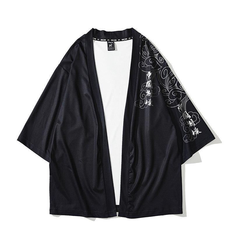 Chinese Style Hundred Ghosts Night Walk Robe Hanfu Male - Amazitshop