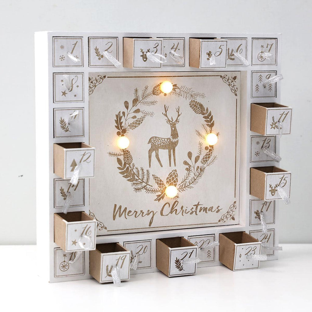 Christmas European Countdown Countdown Calendar Lighting Decoration Gifts - Amazitshop