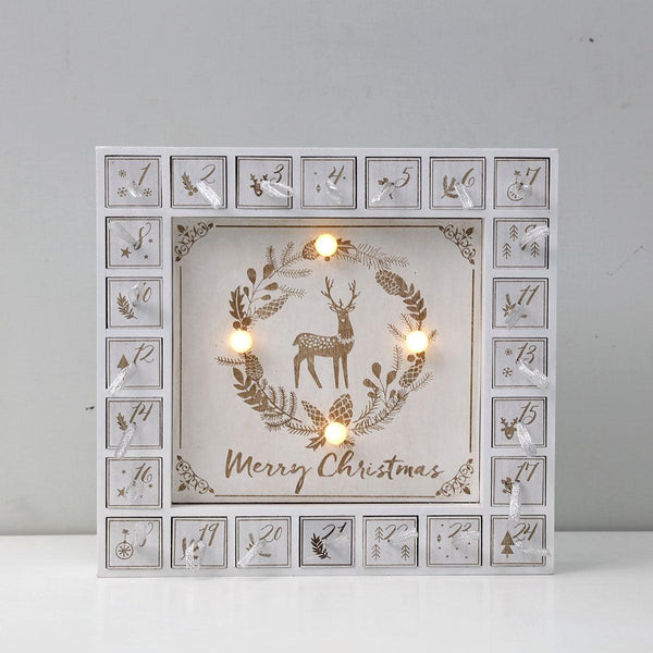 Christmas European Countdown Countdown Calendar Lighting Decoration Gifts - Amazitshop