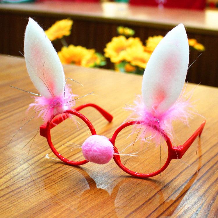 Christmas glasses frame Christmas party supplies Christmas gifts Christmas decorations glasses Santa glasses - Amazitshop