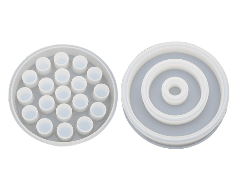 Circular Makeup Organizer Silicone Mold - Amazitshop