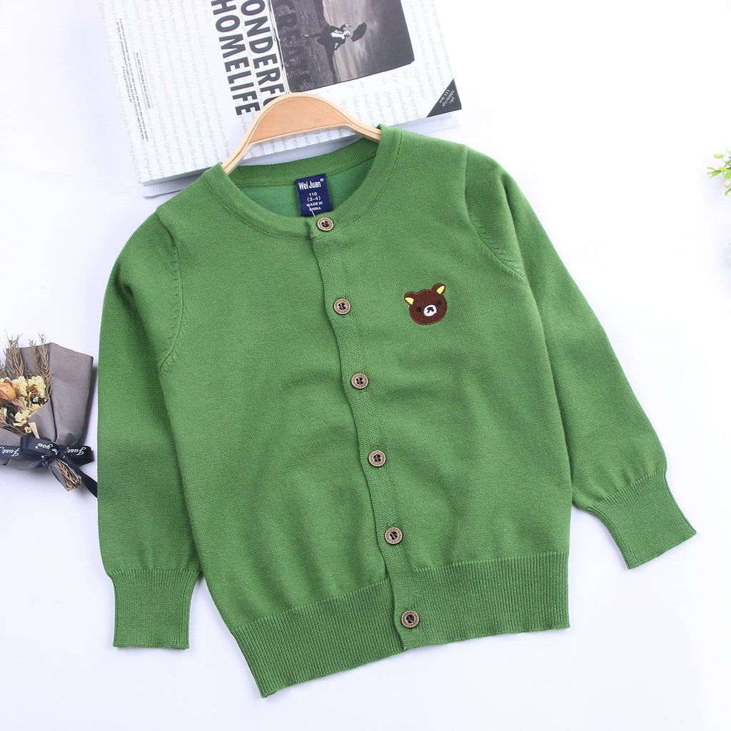 Classic Explosion Boys Knit Cardigan Thin Kids Jacket - Amazitshop