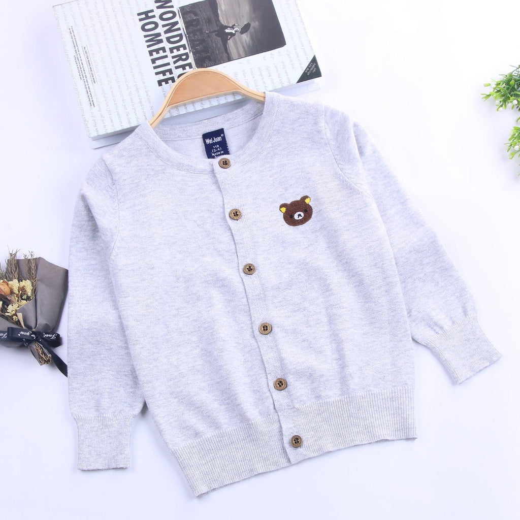 Classic Explosion Boys Knit Cardigan Thin Kids Jacket - Amazitshop