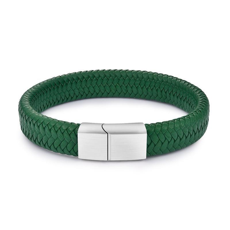 Classic Men Leather Bracelets - Amazitshop
