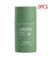 Cleansing Green Tea Mask Clay Stick Oil Control Anti - Acne Whitening Seaweed Mask Skin Care - Amazitshop