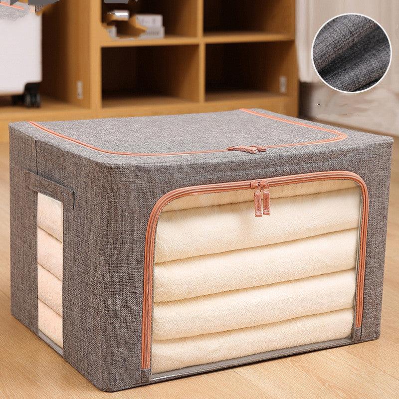 Clothes Storage Box, Cloth Art Clothing Moving And Sorting Box - Amazitshop