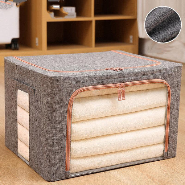 Clothes Storage Box, Cloth Art Clothing Moving And Sorting Box - Amazitshop
