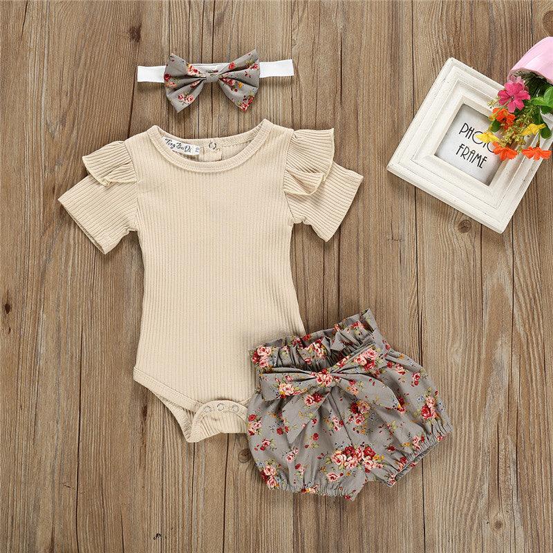Clothing girl Baby Girls Kids Skirt Romper Clothes - Amazitshop