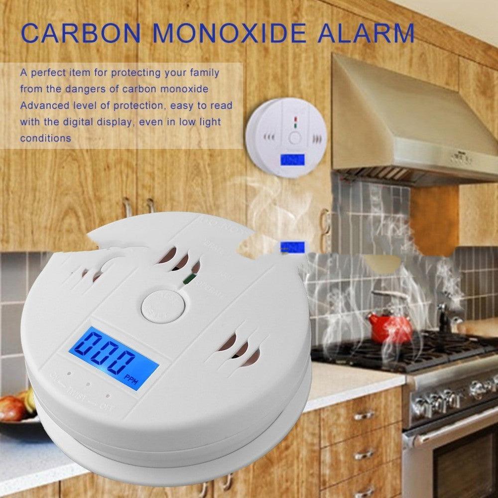 CO Gas Sensor Carbon Monoxide Poisoning Alarm Detector 85dB - Amazitshop