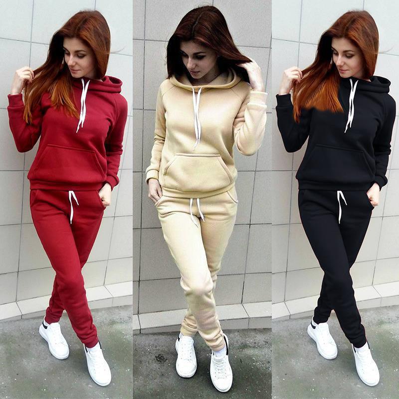 Coats Sportswear Clothes Lady Fitness Women's Sets Top Pants - Amazitshop