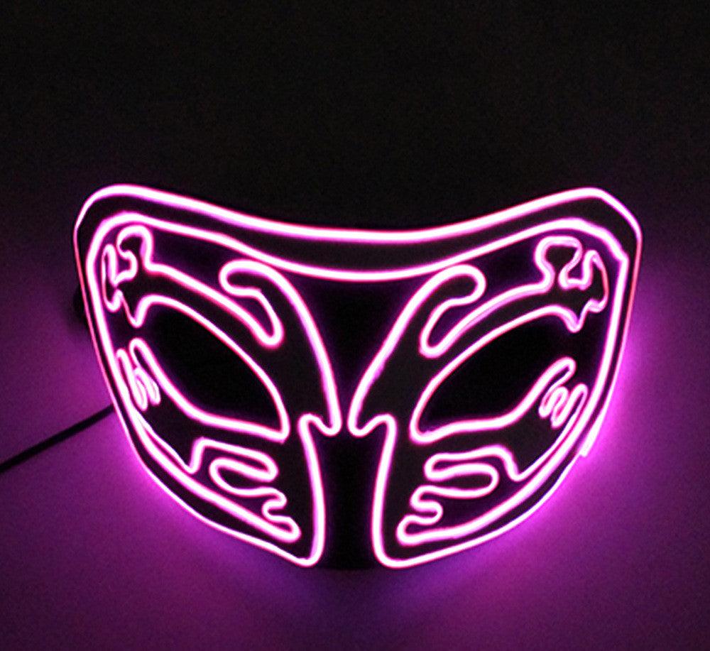 Cold Light Eva Half Face Glow Mask Holiday - Amazitshop