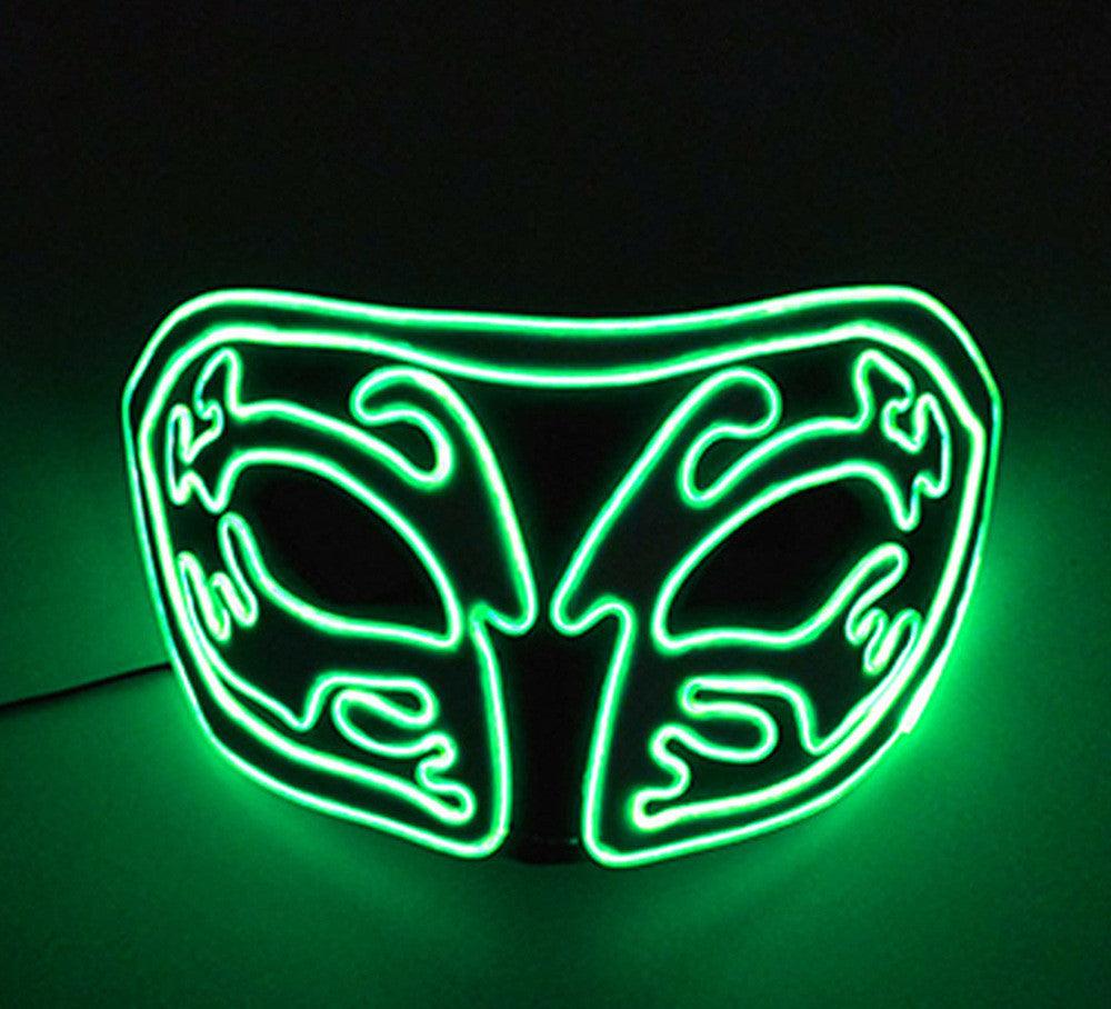 Cold Light Eva Half Face Glow Mask Holiday - Amazitshop