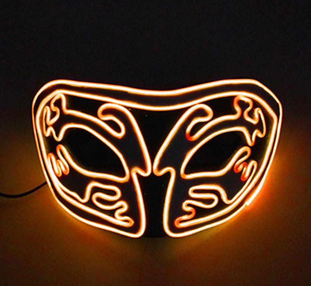 Cold Light Eva Half Face Glow Mask Holiday - Amazitshop