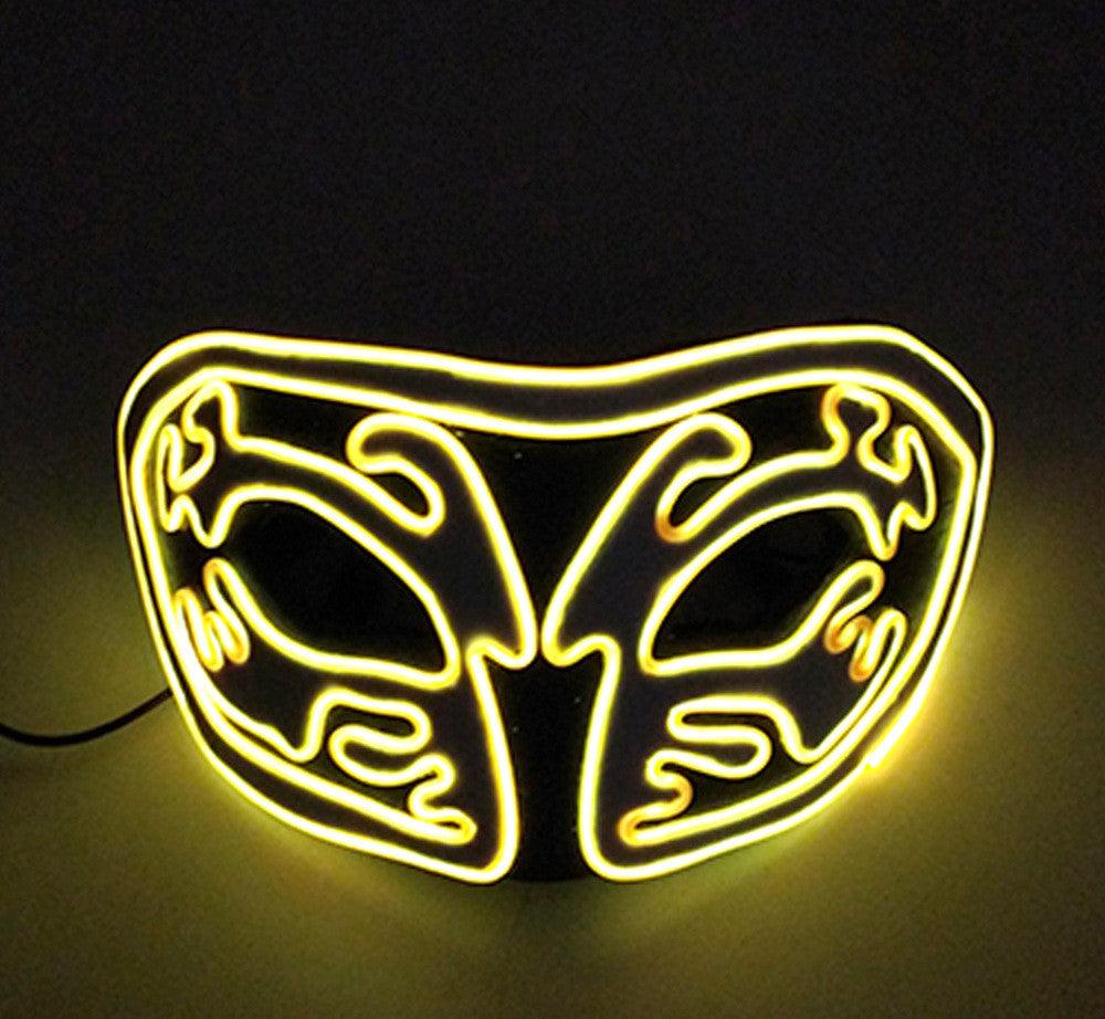 Cold Light Eva Half Face Glow Mask Holiday - Amazitshop