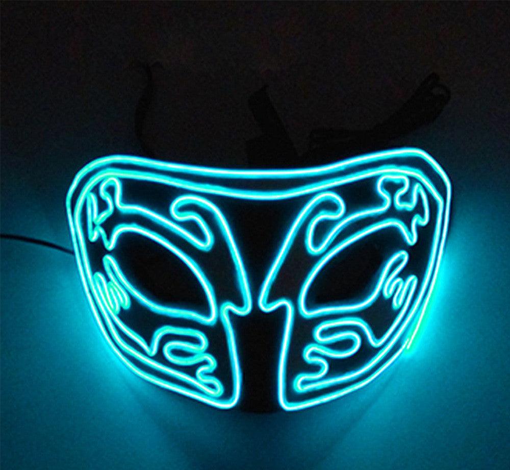 Cold Light Eva Half Face Glow Mask Holiday - Amazitshop