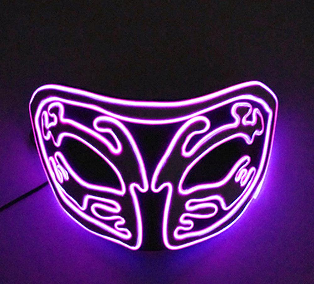 Cold Light Eva Half Face Glow Mask Holiday - Amazitshop