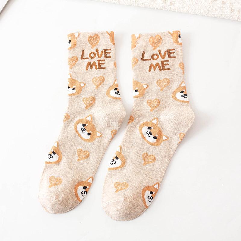 College socks sweet medium socks - Amazitshop