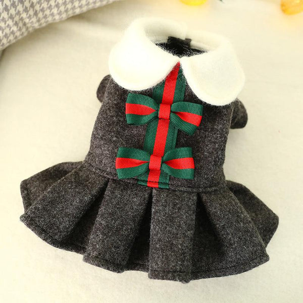 College style woolen skirt - Amazitshop