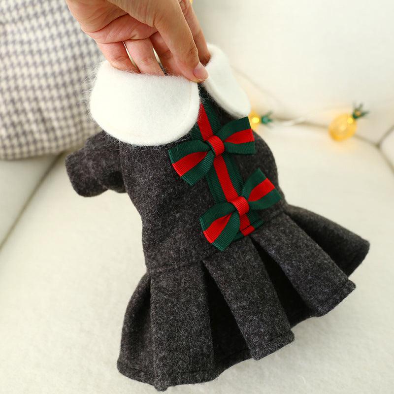 College style woolen skirt - Amazitshop