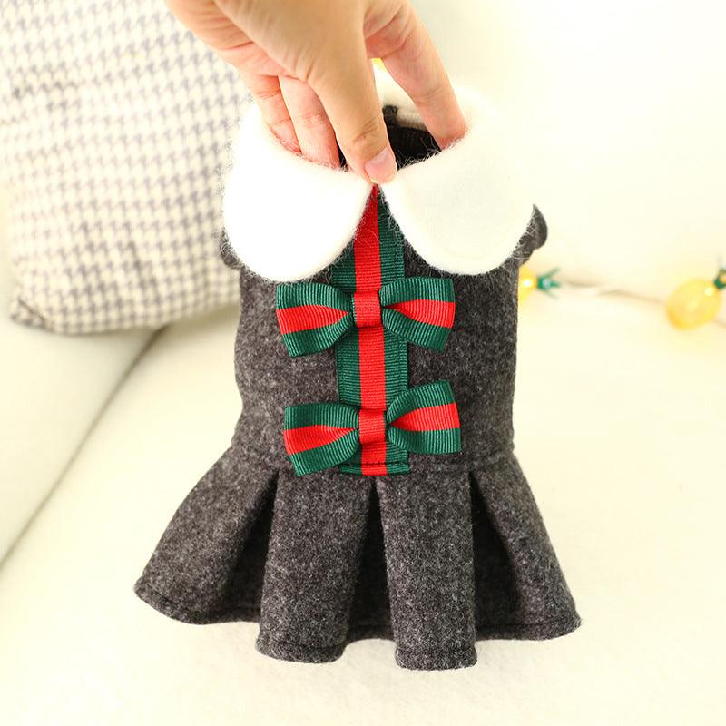 College style woolen skirt - Amazitshop