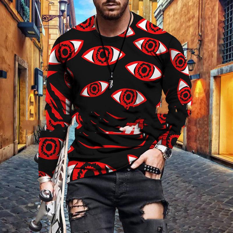 Color Block Printed Tops For Men - Amazitshop