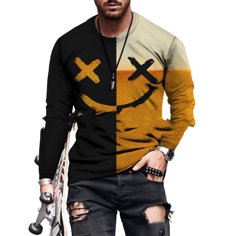 Color Block Printed Tops For Men - Amazitshop