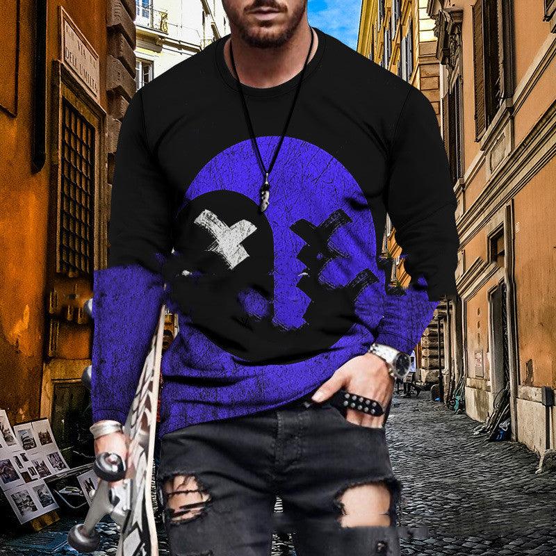 Color Block Printed Tops For Men - Amazitshop