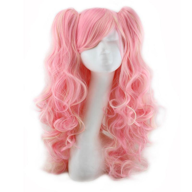 Colorful long curly wigs - Amazitshop