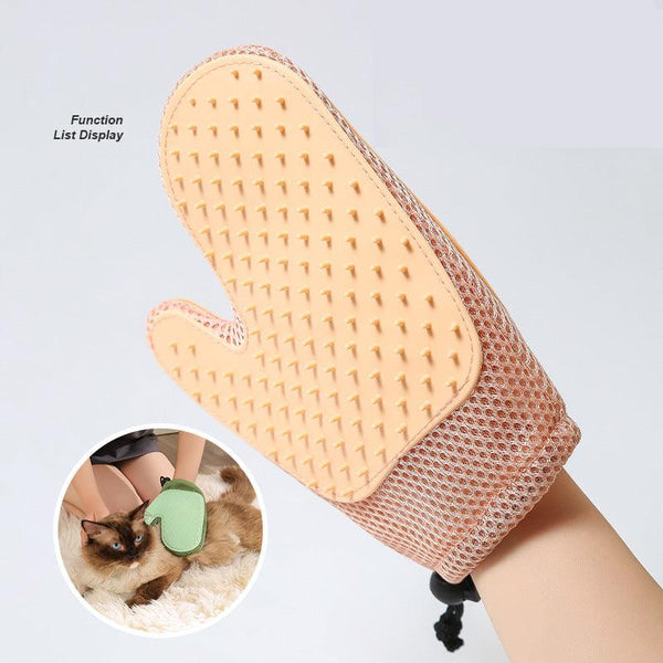 Comb 2 - in - 1 Floating Hair Removal Pet Gloves Pet Supplies Dog Cat Hair Remove - Amazitshop