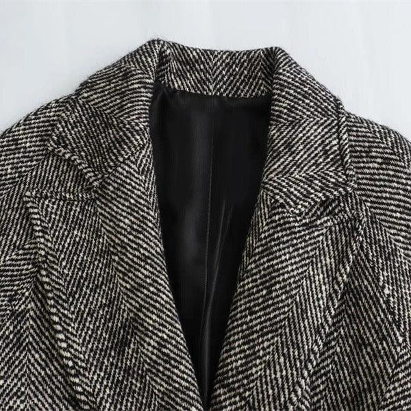 Commuter Waistband Design Overcoat Autumn Extended - Amazitshop