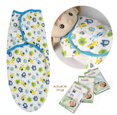 Cotton baby baby wrapped towel, cartoon baby sleeping bag, anti startled baby and baby products - Amazitshop