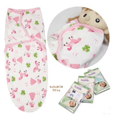 Cotton baby baby wrapped towel, cartoon baby sleeping bag, anti startled baby and baby products - Amazitshop