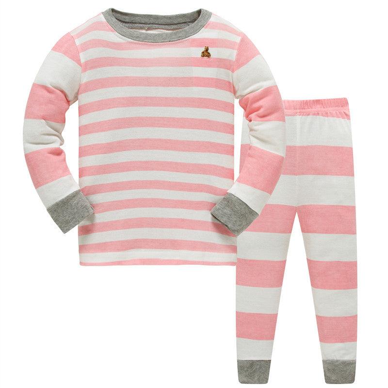 Cotton Long Sleeve Threaded Pajamas Air Conditioning Room Clothing Homewear One Piece Dropshipping And Whole Hand - Amazitshop