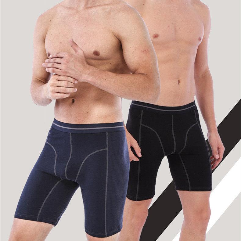 Cotton Men's Wear - resistant Sports Fitness Boxer Briefs - Amazitshop